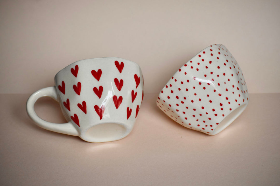 Goody hearts coffee mugs