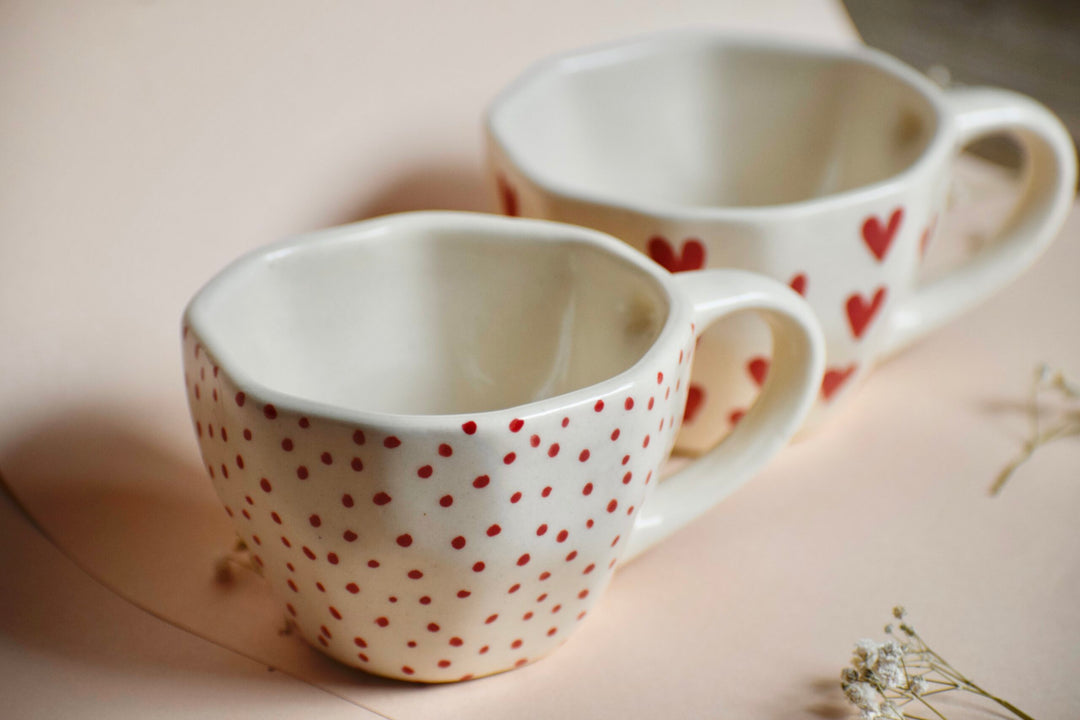 Goody hearts coffee mugs