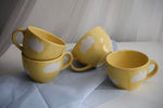 Load image into Gallery viewer, Dance with the clouds yellow | Coffee mugs pair
