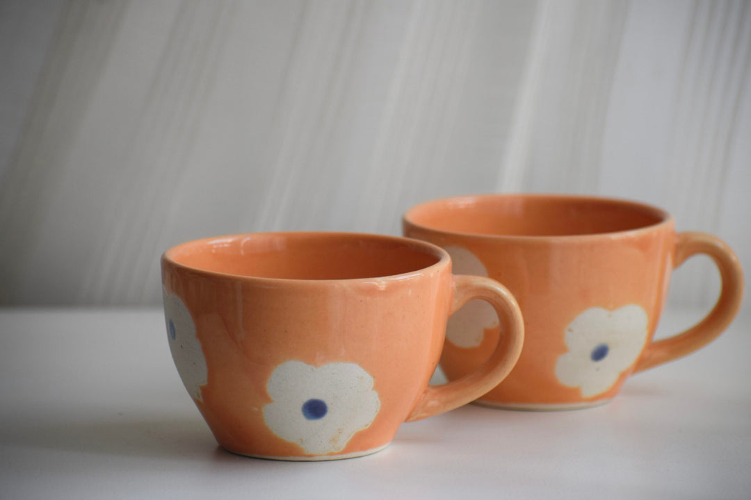 Flowerland | Coffee mugs pair