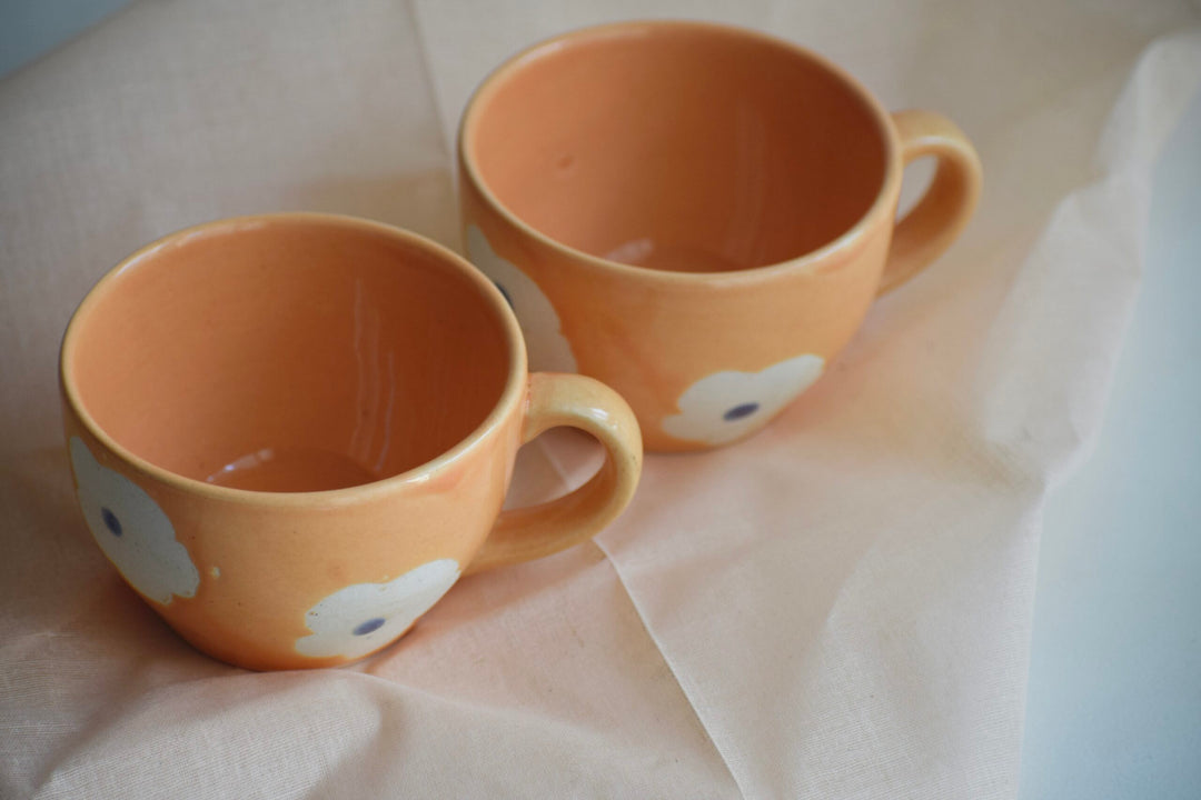 Flowerland | Coffee mugs pair