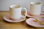 Load image into Gallery viewer, Pretty Freckles - mug &amp; saucer set
