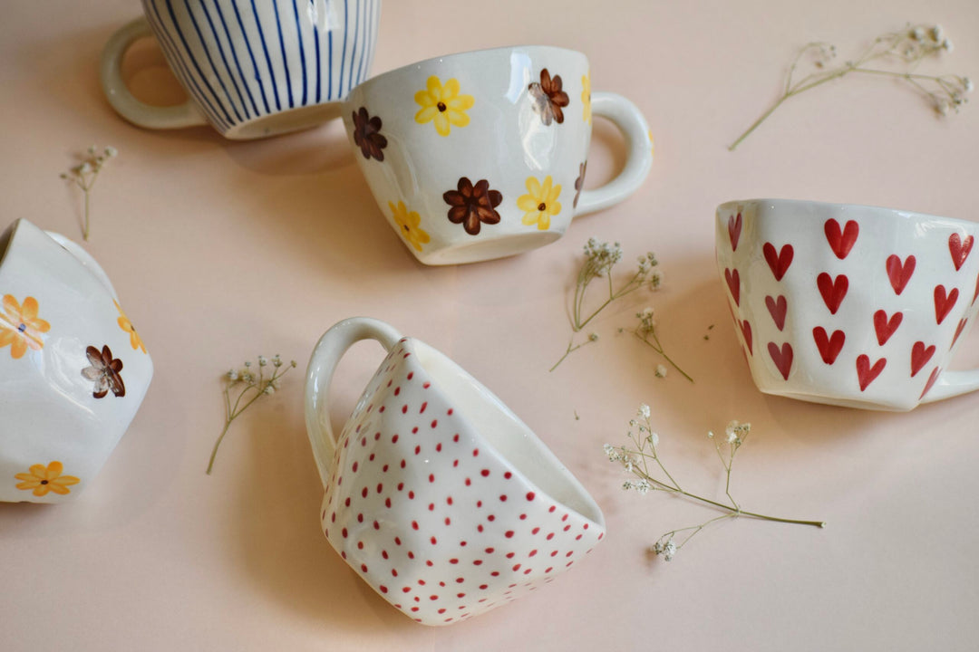 Goody hearts coffee mugs