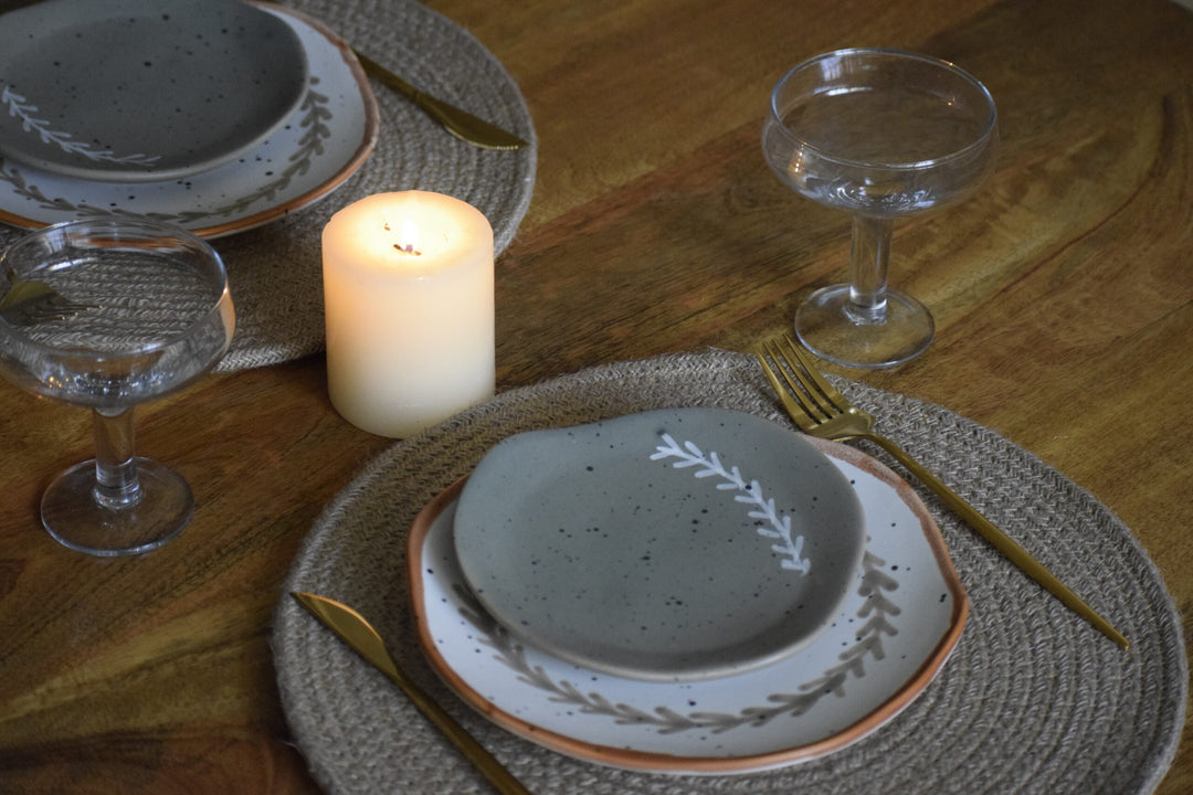 Insolite - Table for two(Olive tableware)