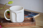 Load image into Gallery viewer, Abstract Coffee Mug - White
