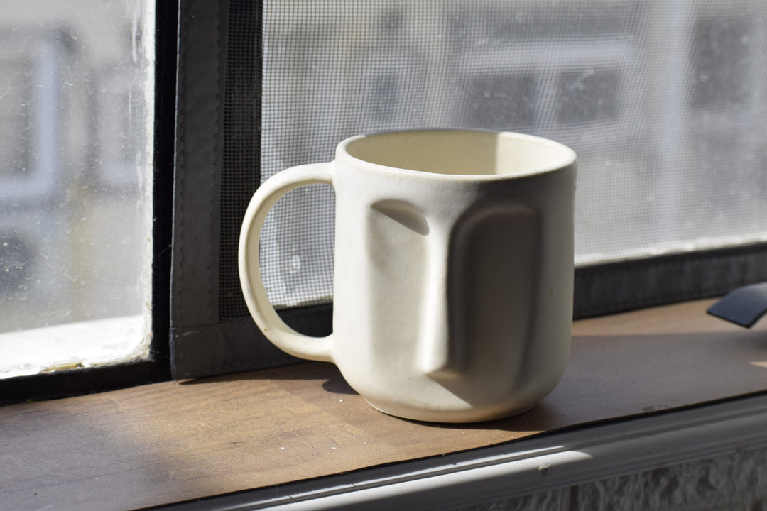 Abstract Coffee Mug - White