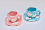 Load image into Gallery viewer, Sky Clouds - Mug &amp; Saucer pair
