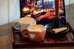 Load image into Gallery viewer, Fall Companions - coffee mugs pair
