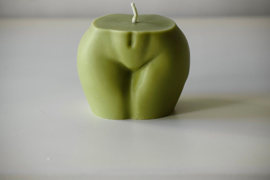 Bum candles - green apple