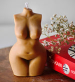 Load image into Gallery viewer, Women Torso Candle - Brown
