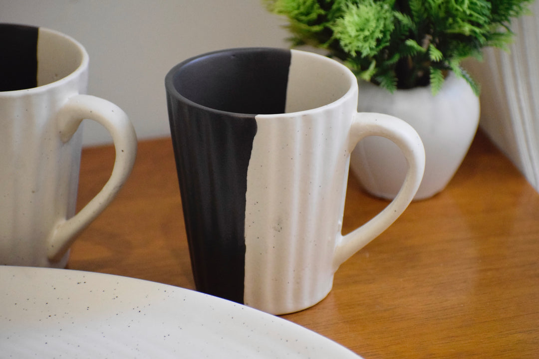 Good two go - Set of 2 Mugs & 1 Platter