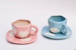 Load image into Gallery viewer, Pink clouds - Mug &amp; Saucer pair

